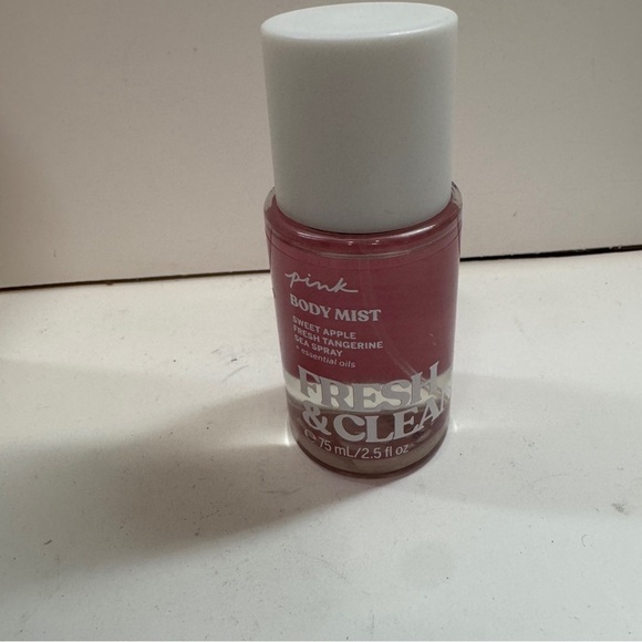 Other - Pink Body Mist Sweet Apple Fresh Tangerine Fresh Clean 2.5 OZ